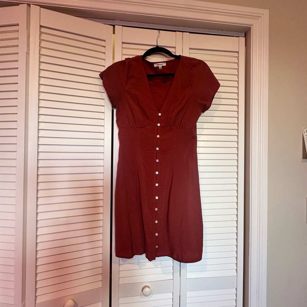 Madewell button down dress